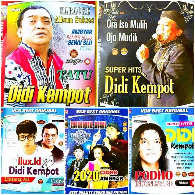 Paket VCD lagu Didi kempot