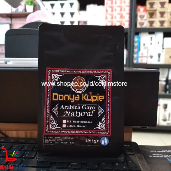 

Kopi Arabika Arabica Gayo Natural Coffee 250Gr - Bubuk