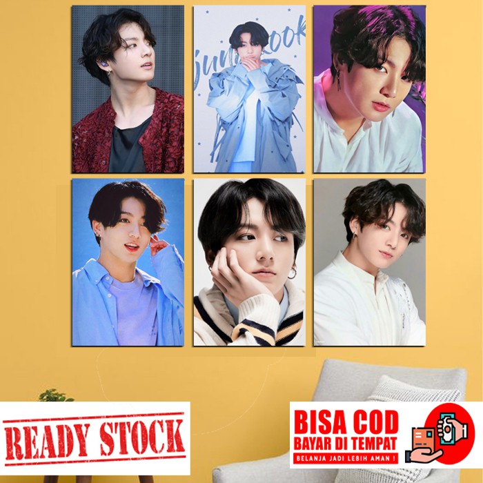 Hiasan Dinding Jungkook BTS / Poster Jungkook BTS / Hiasan Kamar Jungkook BTS / Foto Jungkook / BTS3