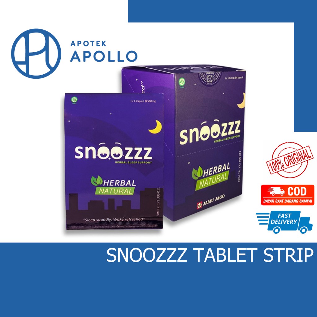 SNOOZZZ TABLET STRIP