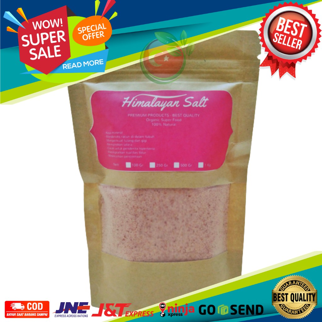 1KG GARAM HIMALAYA ORIGINAL - HIMSALT HIMALAYAN PINK SALT PAKISTAN PREMIUM ASLI ALAMI AND NATURAL