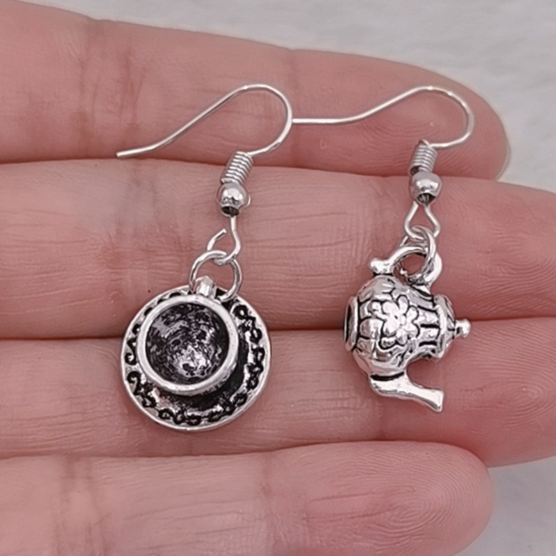 Anting Desain Teko Teh Gaya simple Untuk Perhiasan