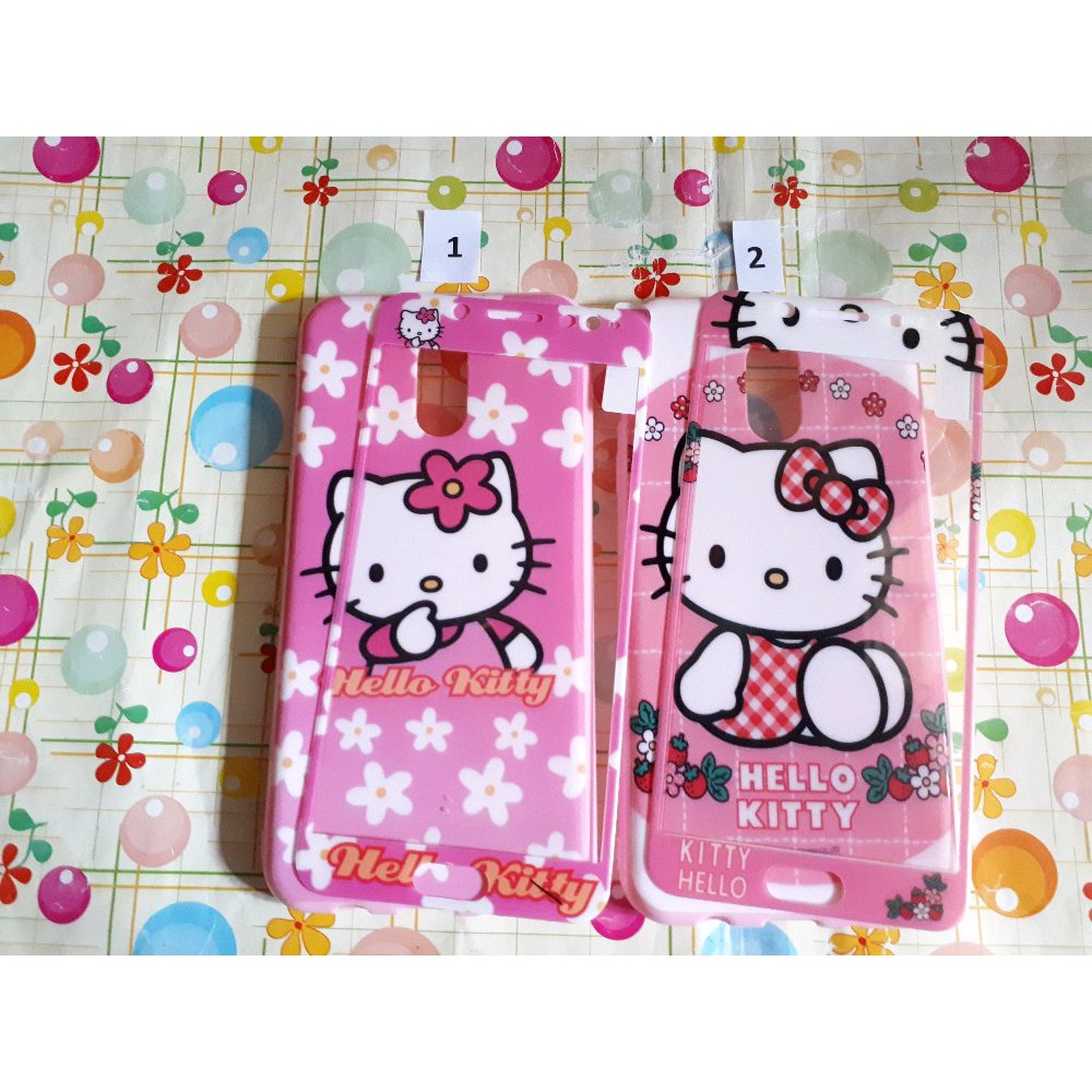 Softcase Case 360 Hello Kitty For Samsung Galaxy J7 Plus