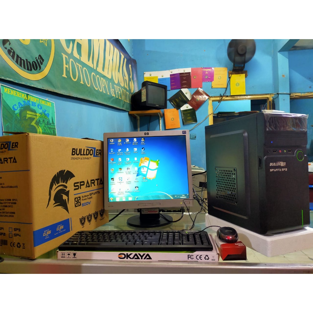 KOMPUTER FULLSET INTEL G3220 ( SETARA CORE I3 2100 )