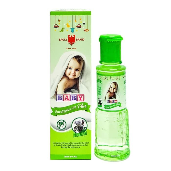 Gaya Eagle Brand Eucalyptus Oil Plus For Baby 60Ml Murah