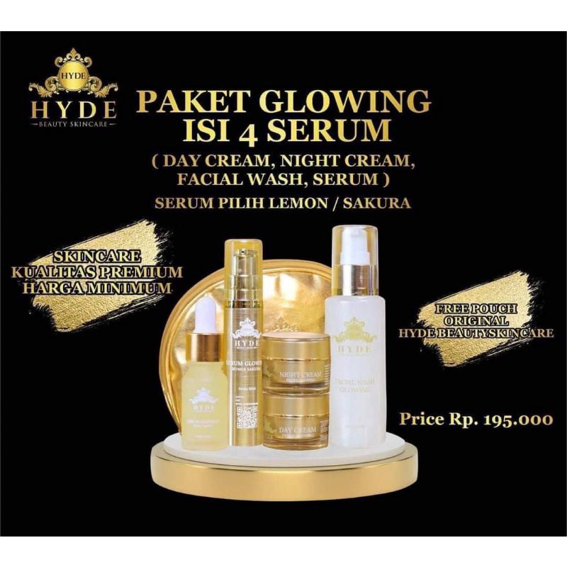Hyde Skincare BPOM PAKET GLOWING