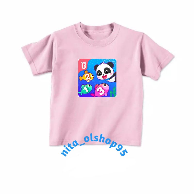 baju anak karakter lucu / baju anak babybus permainan emulator