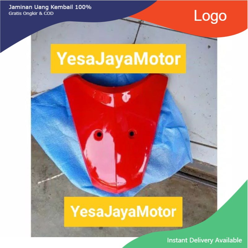 Dasi Atau Tameng Honda Supra x 125 lama merah / Supra x 125 new