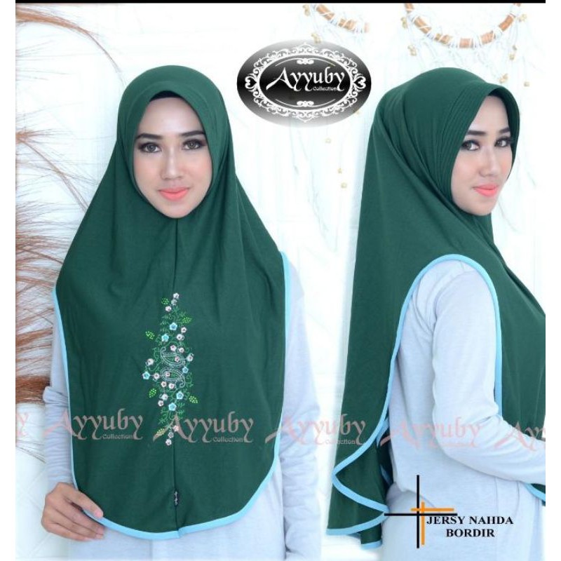 Jilbab hijab kerudung instan Jumbo ori Ayyuby NAHDA