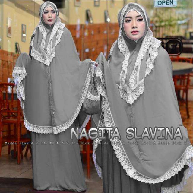 Mukena Rayon Nagita Slavina