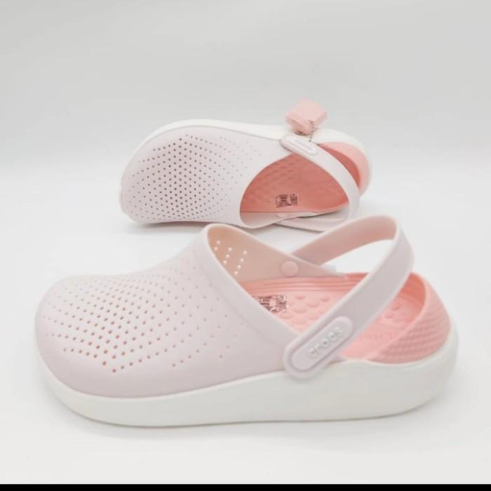 SEPATU SENDAL CROCS WANITA/ CROCS LETERIDE COLG ORIGINAL BRANDED FOOTWEAR