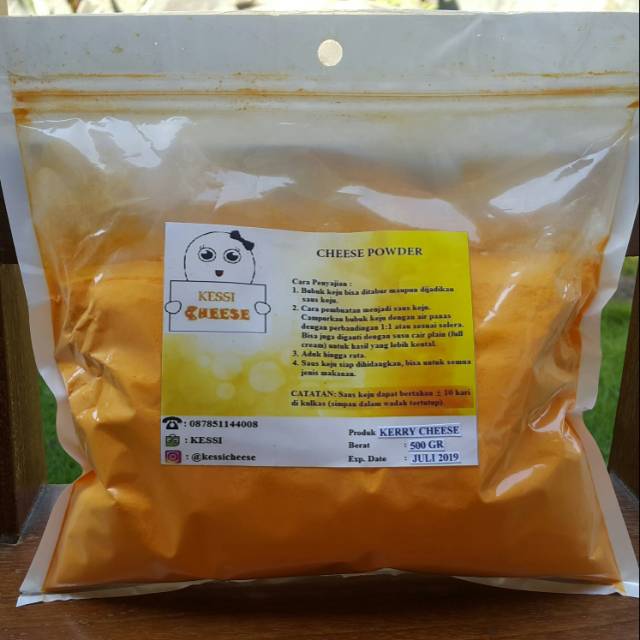 

Bubuk Keju Kerry Cheese Powder per 100 gram