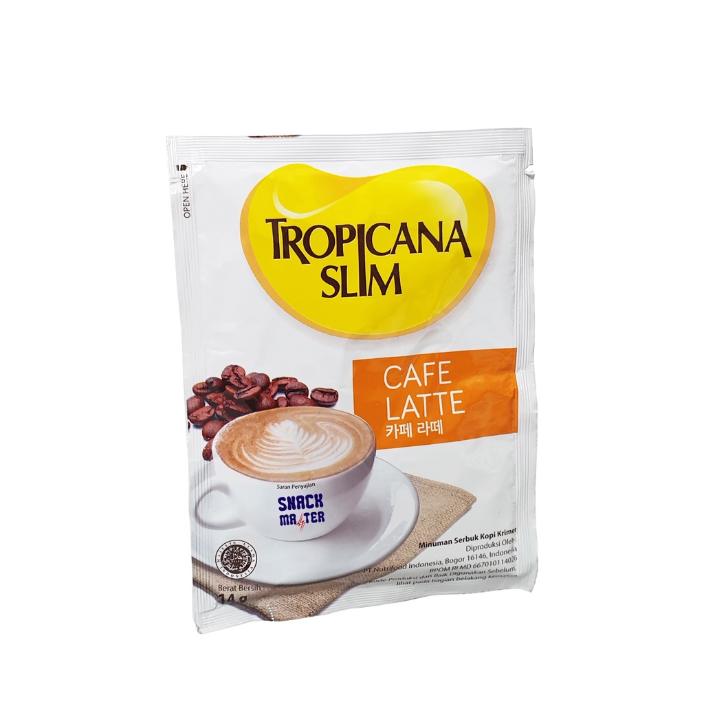 

Tropicana Cafe Latte - Netto 14gr