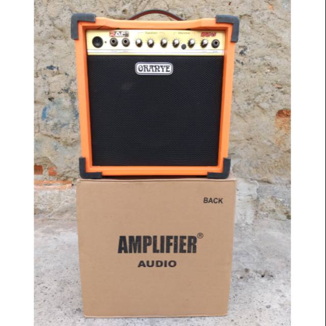 Ampli Gitar | Amplifier Gitar | Sound Gitar 8 Inch Orange