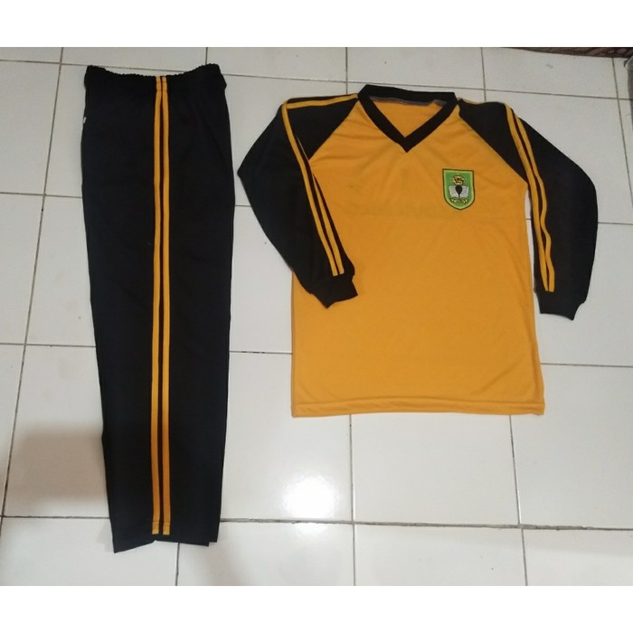 BAJU STELAN OLAHRAGA ANAK SMP (PANJANG - PANJANG)