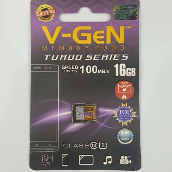 Memory Card Miro SD V-Gen Turbo 16gb Original