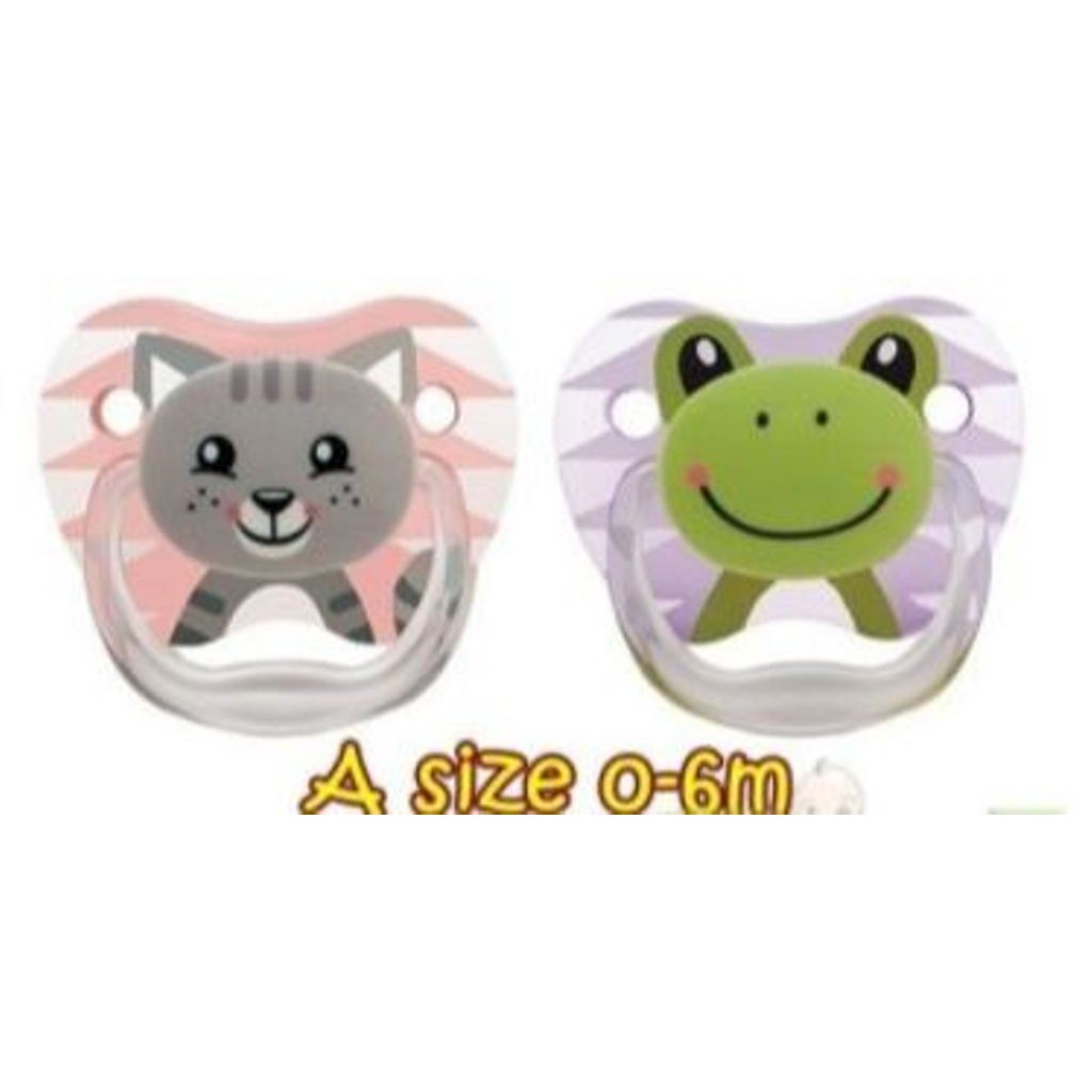 DR.BROWNS PREVENTSHIELD GIRL ISI 2 / EMPENG BAYI / SILICONE PACIFIER