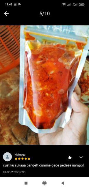 Standing Pouch Alumunium Foil Kombinasi Transmetz Merah 150gr+zipper(9x15cm)