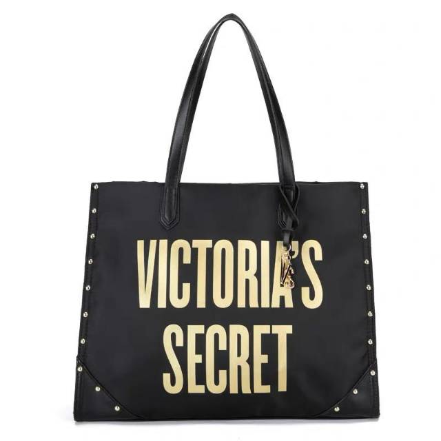 Victoria secret nylon tote bag / victoria secret studded tote bag / tas anti air / tote bag murah