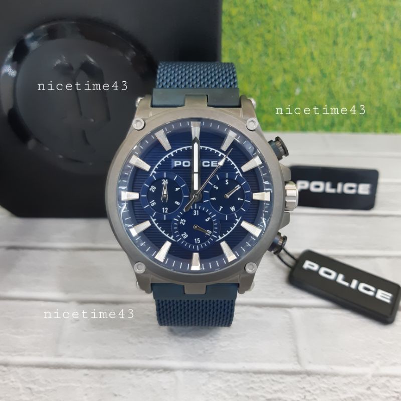 jam tangan pria police pl.15920jsu/03mmbl SALE