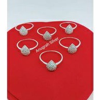 (COD)Cincin wanita perak asli 925 remaja &amp; dewasa ukuran 9-9,5-12-12,5-13-13,5-14 model oval mata zircon full kilau/Silver 925 lapisan emas putih murni!!!