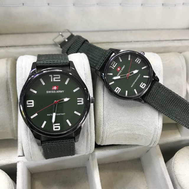 SUPER MURAH,, JAM TANGAN COUPLE KANVAS/KAIN KEREN