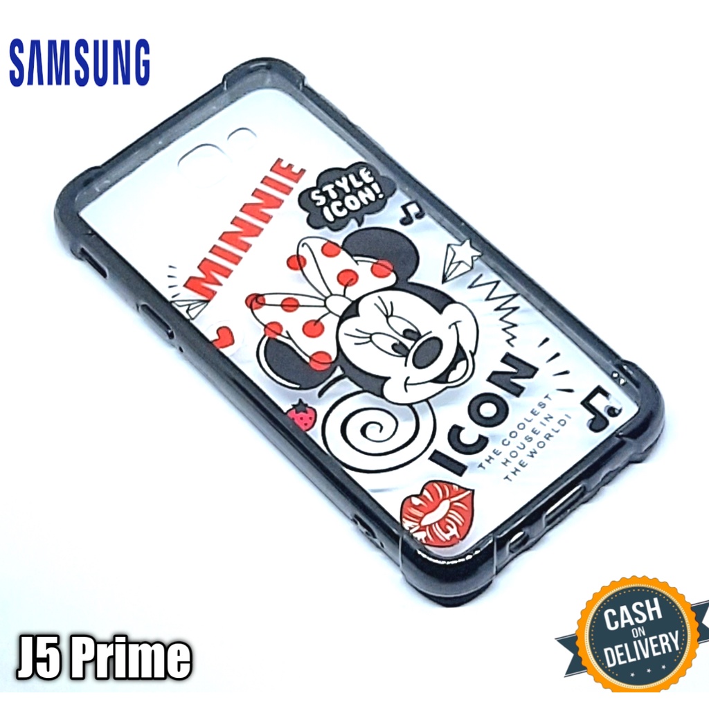 Case Anti Crack Transparan Motif Samsung J5 Prime