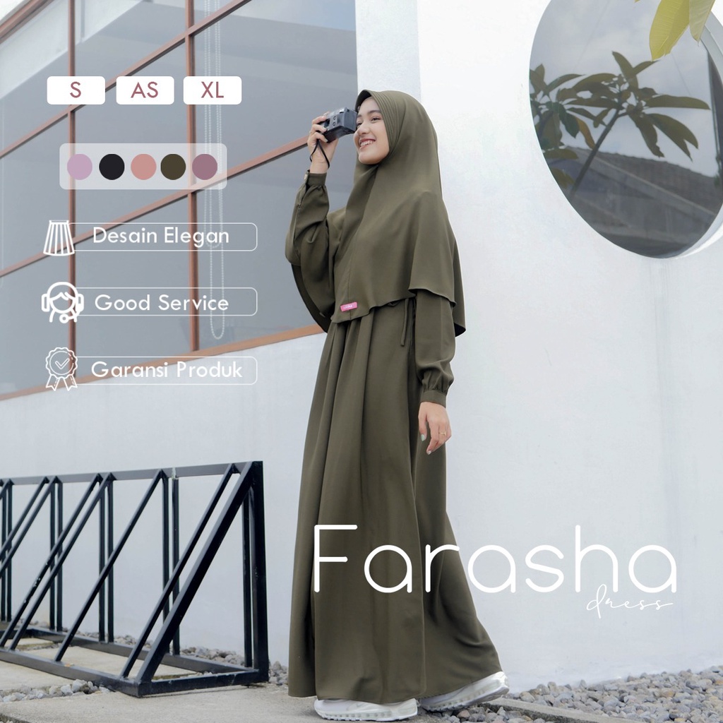 NAISHA 4790 / Farasha Dress / Dress Premium / Dress Terbaru / Dress Simple / Dress Kondangan / Gamis