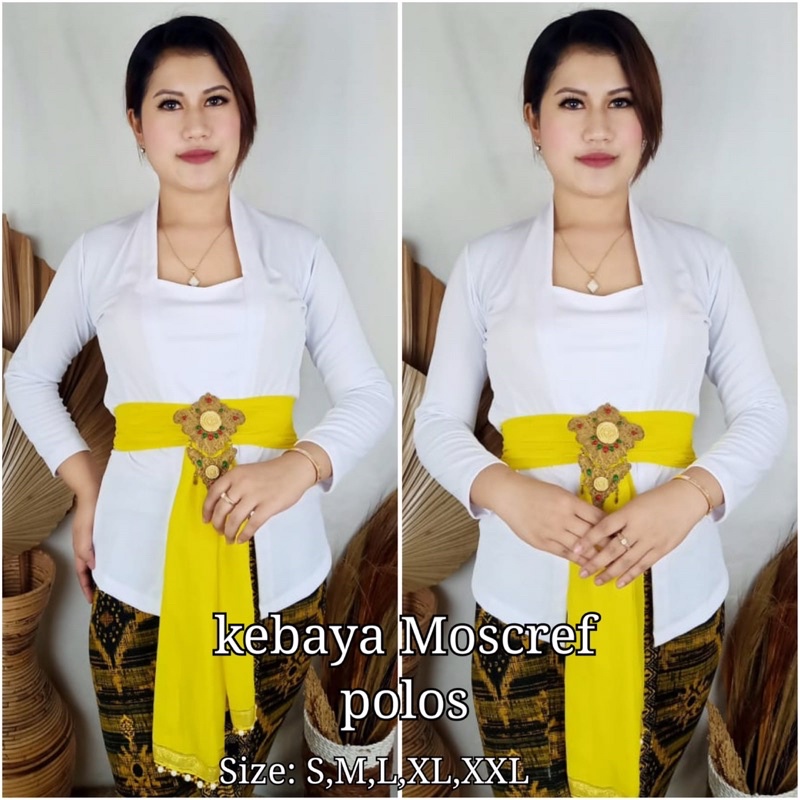 KEBAYA BALI MOSCREFT PREMIUM | KEBAYA BALI (hanya kebaya)