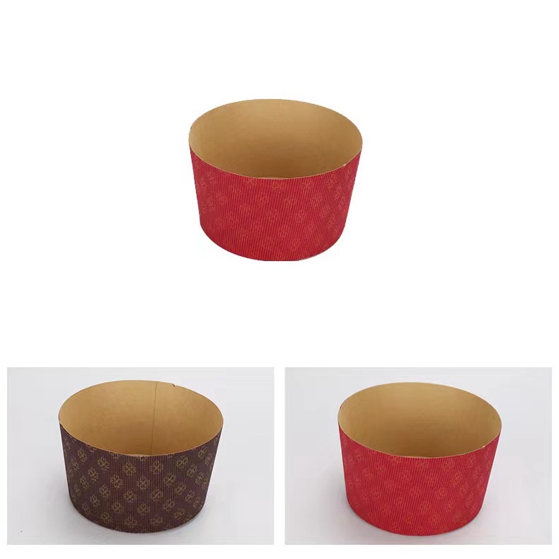 Panettone Italian Bread Cup Mold Cup Paper Cetakan  Kue Roti Panettone