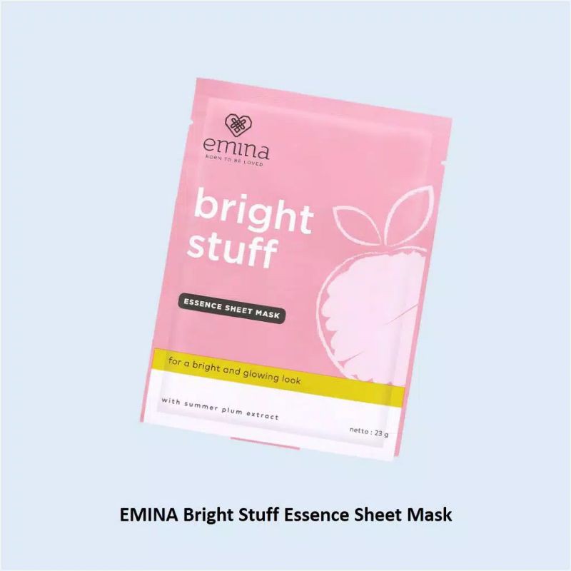 Emina Brightstuff Essence Sheet Mask