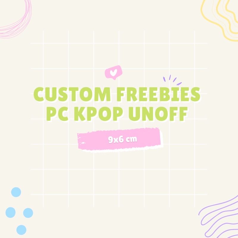 CUSTOM PHOTOCARD KPOP