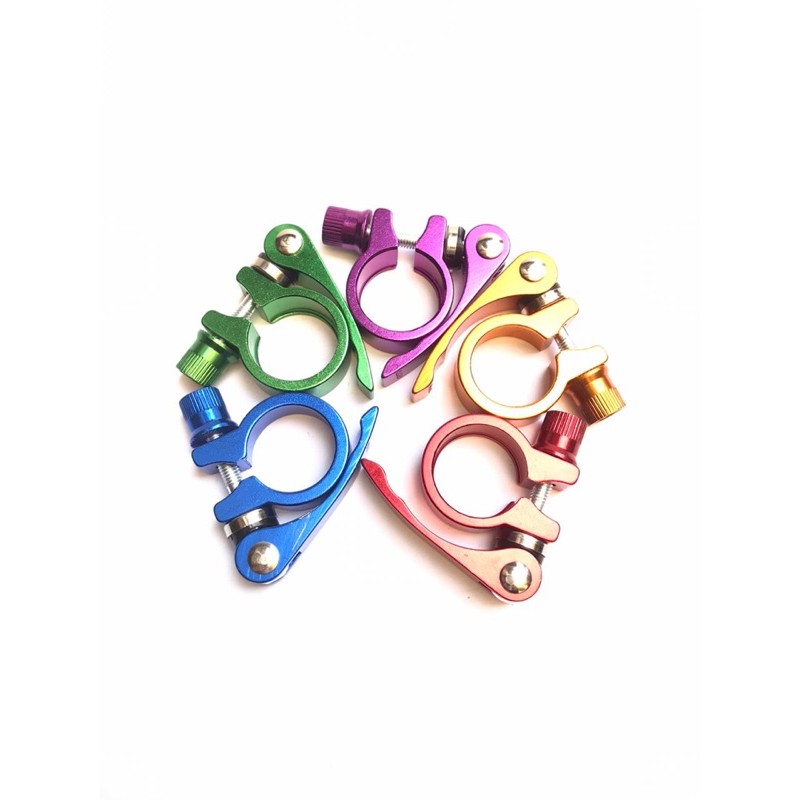 Clamp Seatpost Sepeda Klem QR 28.6mm Alloy