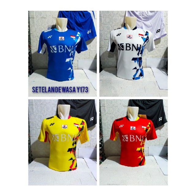 BAJU SETELAN Y173P DEWASA/JERSEY BULUTANGKIS