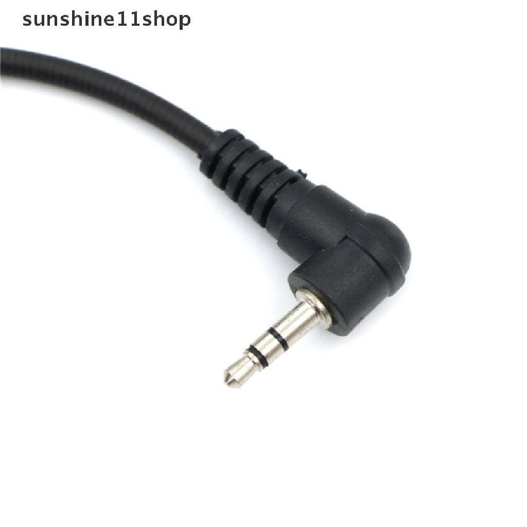 (SHO) Mikrofon Speaker Mini Flexible Jack 3.5mm Untuk PC / Laptop / Notebook
