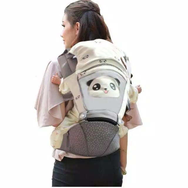 Omiland Gendongan Bayi Hipseat Carrier Series Panda / Kado Kelahiran