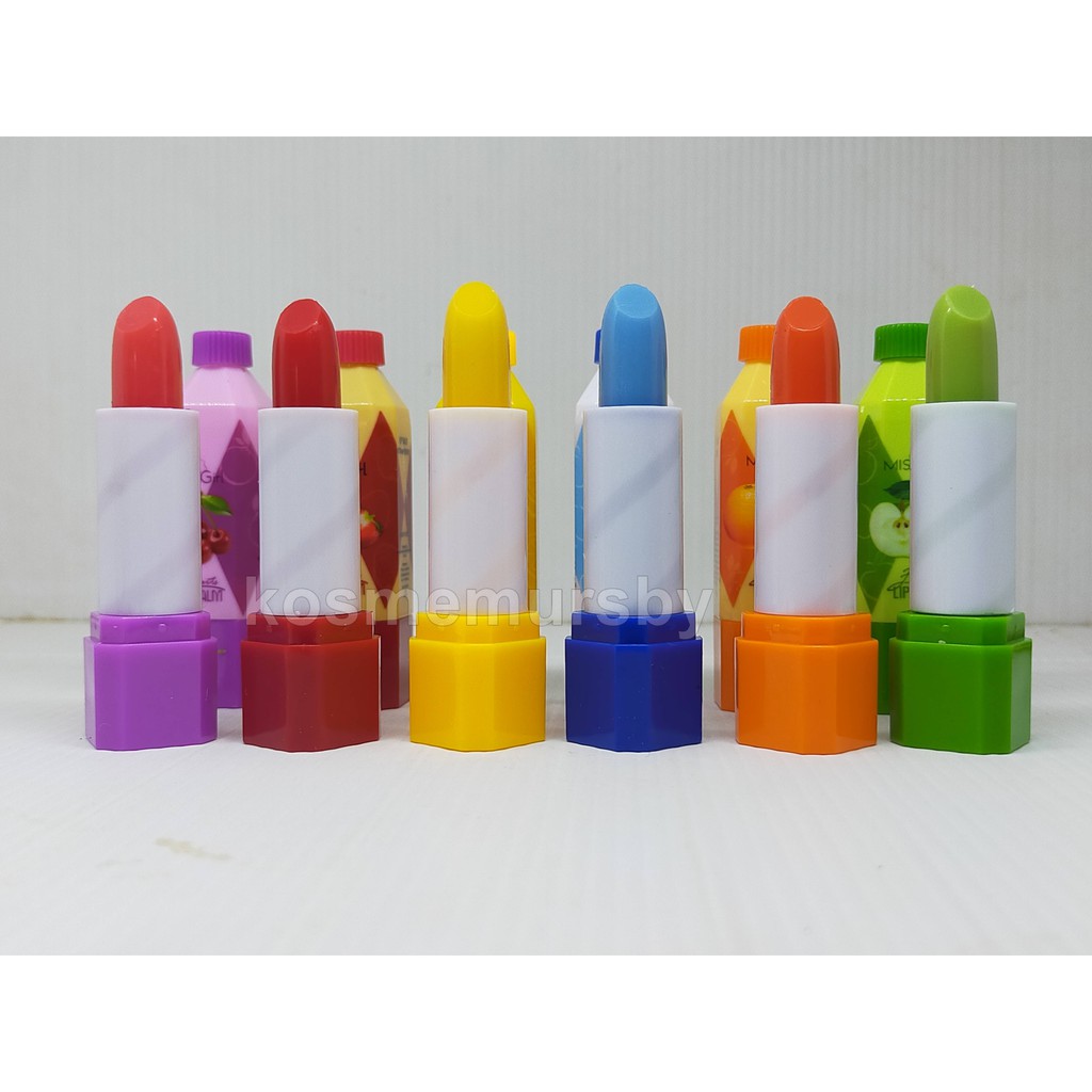 (ECER) lip balm miss girl bentuk botol warna MG-046B