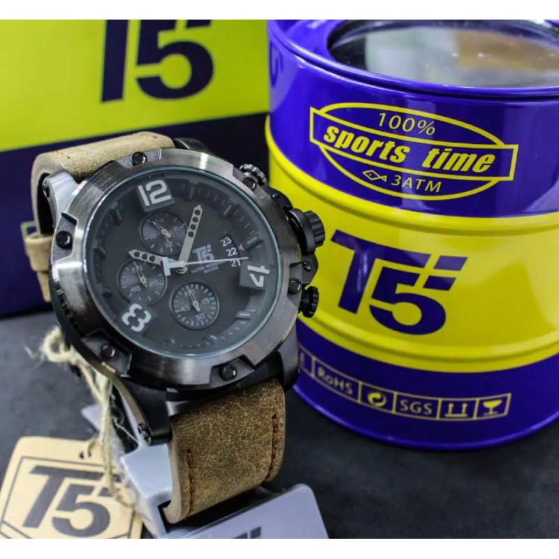 T5 H3638 original jam tangan pria T5 H 3638 crono aktif