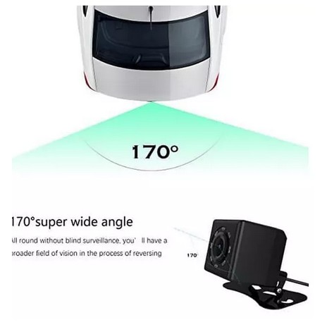 kamera mundur mobil 8 led / kamera parkir led kotak belakang mobil 8LED CCD rear