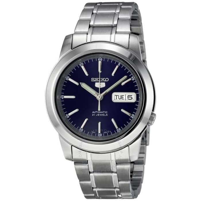 Seiko 5 SNKE51K1 Automatic Blue Dial Stainless Steel - Jam Tangan Pria