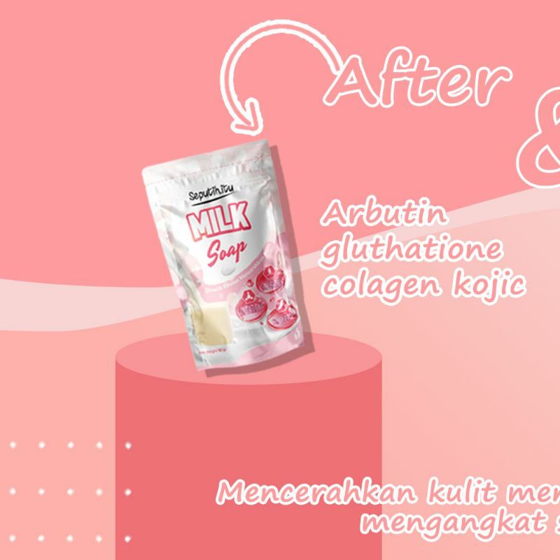 [BEST SELLER] SEPUTIH.ITU / MILK SOAP 60gr - WHITENING MILK SOAP SEPUTIH ITU BPOM