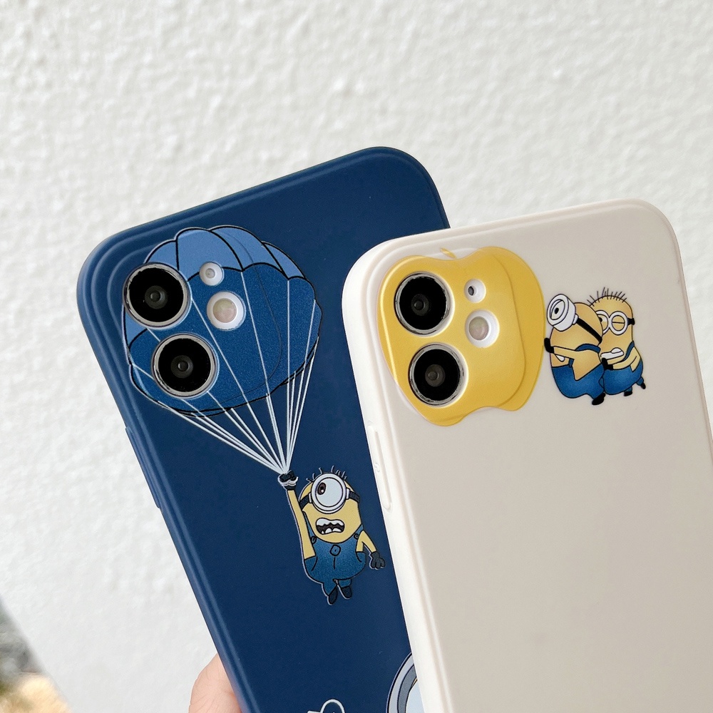 Soft Case Hp Gambar Minion Untuk iPhone 6 / 6S / 7 / 8plus / SE 2020 / X / XR / XS / 11 / 12 / 13pro MAX