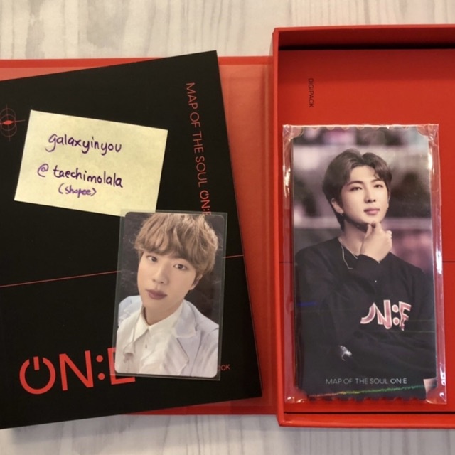 bts mots one concert dvd fullset with kim seokjin photocard official pc jin jinnie on:e