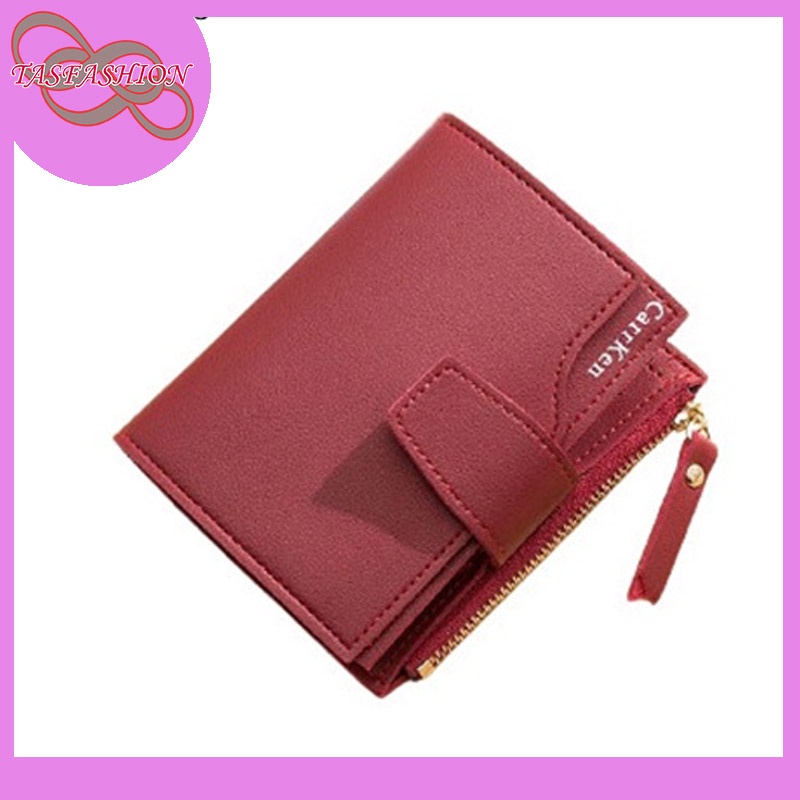 ⚘FASHION88⚘D26-1 Dompet Lipat PENDEK Wanita Trendy Murah/dompet wanita mini murah real pic-2