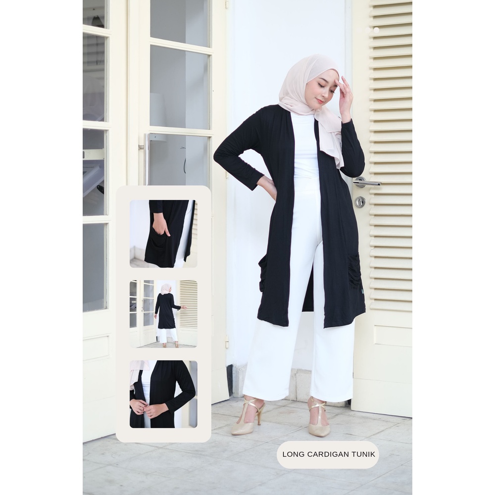 Cardigan Outerwear | Kardigan murah | Bahan Adem | Kaos Rayon Spandek | Melar