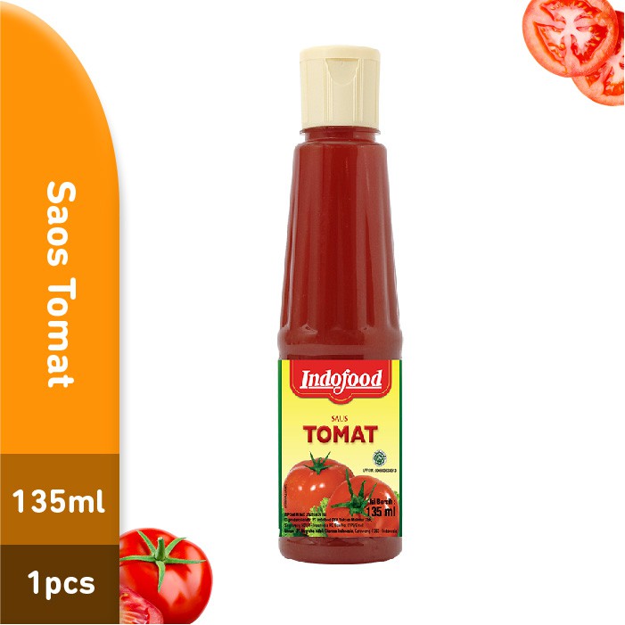 

Saus Indofood Tomat Pet 135 ML (PCS)