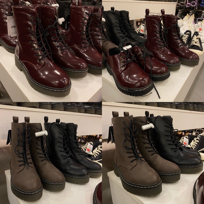 Jastip New Sepatu Boots Oxford Rubi/Sepatu Oxford Rubi/Sepatu Boots Rubi