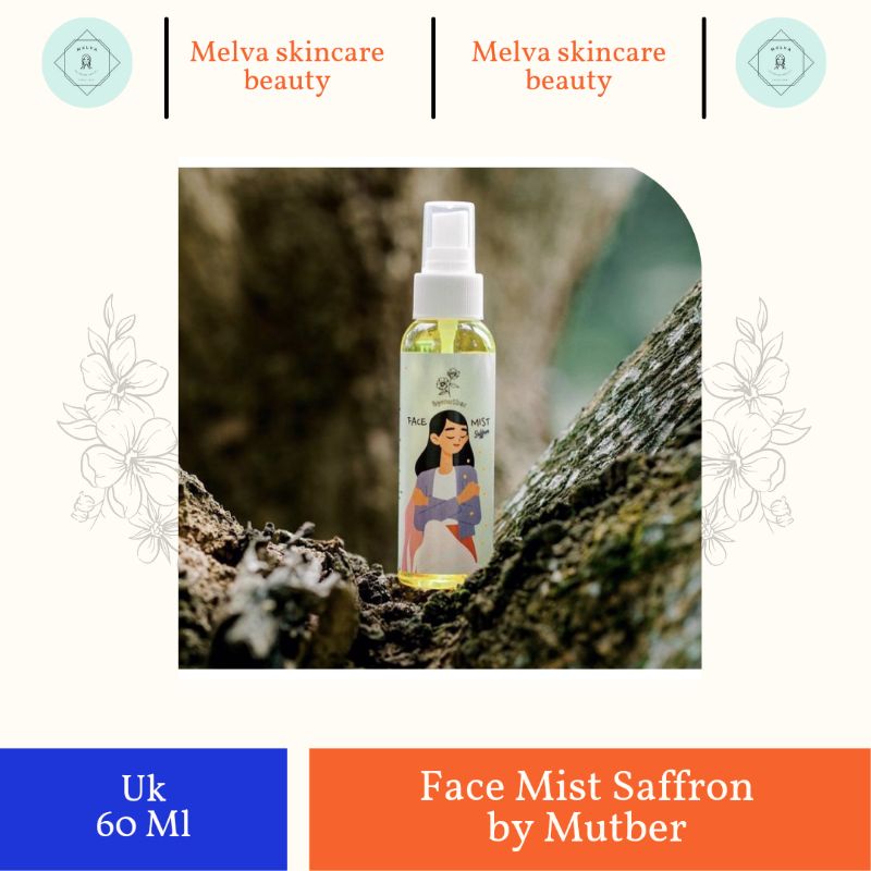 Facemist Saffron by Mutber | sudah ber-BPOM|Original