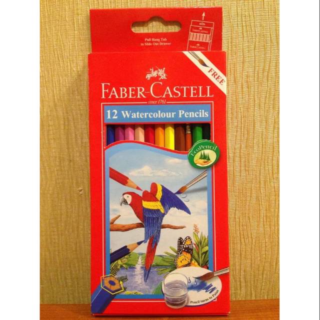 

Pensil Warna Water Colour Faber Castell 12 Warna