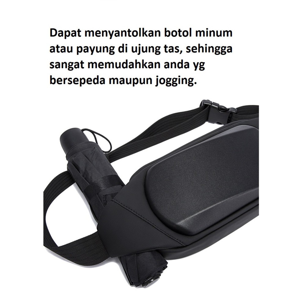 Tas Selempang Pria Gowes Tas sepeda Sling Bag Bersepeda SUPLEX